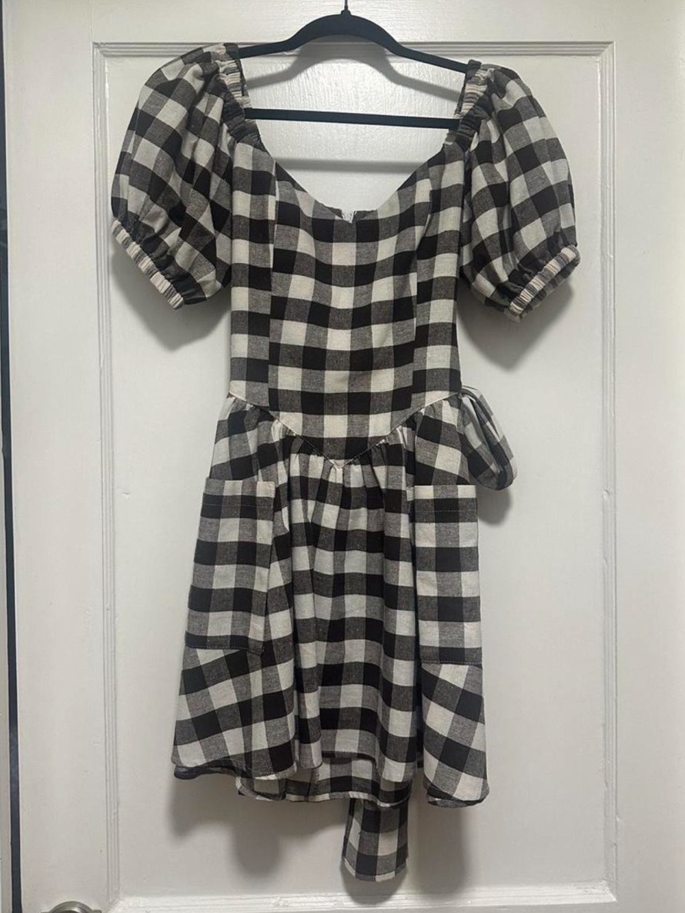 SMALL Fashion Brand Gingham Cotton Virgin Mini Sample